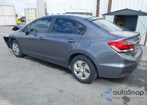 2015 Honda Civic Lx из США, поврежденный, VIN 2HGFB2F55FH563859